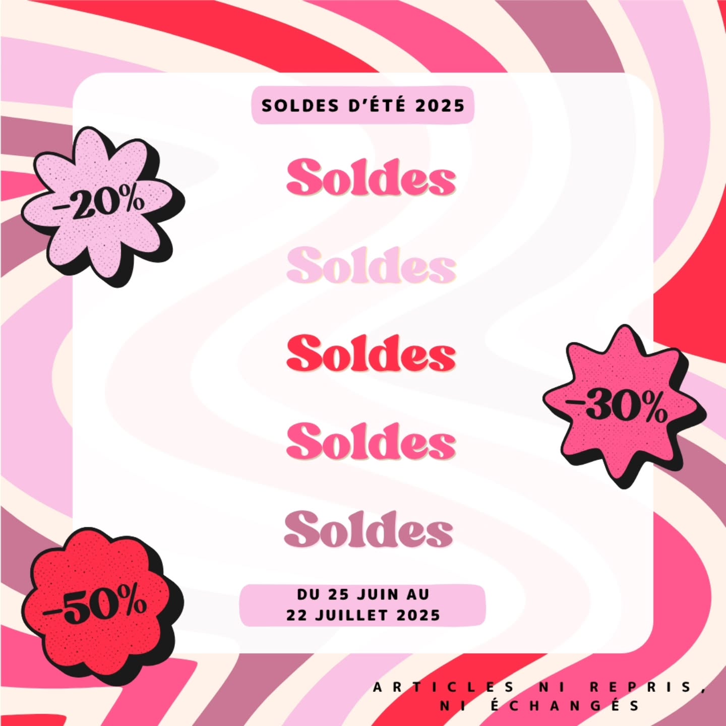 ✨SOLDES ✨
Je me rends compte que vous êtes nombreux.ses à ne pas savoir que les soldes ont commencé hier !
Le Tanuki vous propose plusieurs produits à tout petit prix ! Mais attention, premiers arrivés, premiers servis 😉
Et pour celleux qui veulent des sacs surprises, ils sont en préparation et seront dispo dès samedi en boutique ! 🛍️
#tanuki #bordeauxmaville #bordeaux #japon #japan #soldes