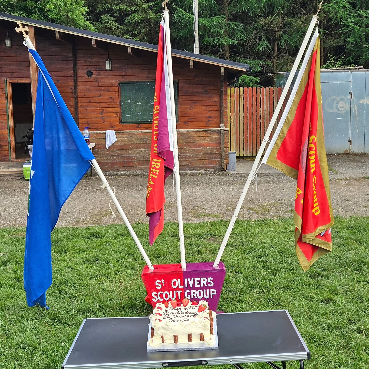 Cake on camp, best cake in the world, probably ๐
Taking a moment to celebrate 90 years of Scouting in Drogheda with our Beavers and Cubs.
Always an opportunity to celebrate our Leader's. Congratulations to Jessica McAuley-Hurley, who completed her first year as a leader.
Congratulations to Cathal Khan, who was awarded his 15-year service award
B.R.A.V.O ๐๐๐