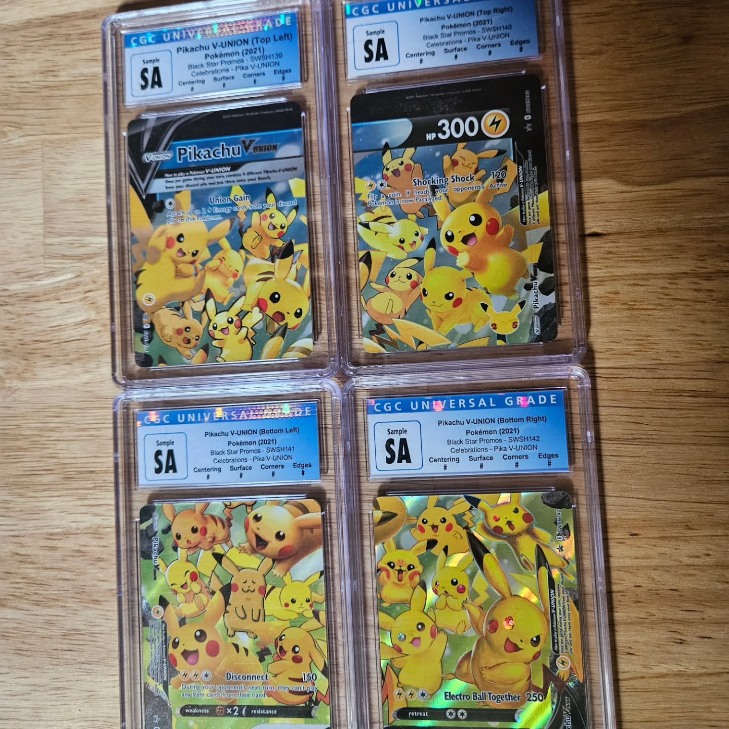 Interesting set of CGC Sample cards. What do you think of them? I thought they were pretty unique!
.
.
.
.
.
.
#pokemon #Pokemorning #cgcgrading #cgccards #tradingcards #tradingcardgames #tradingcard #pokemontcg
