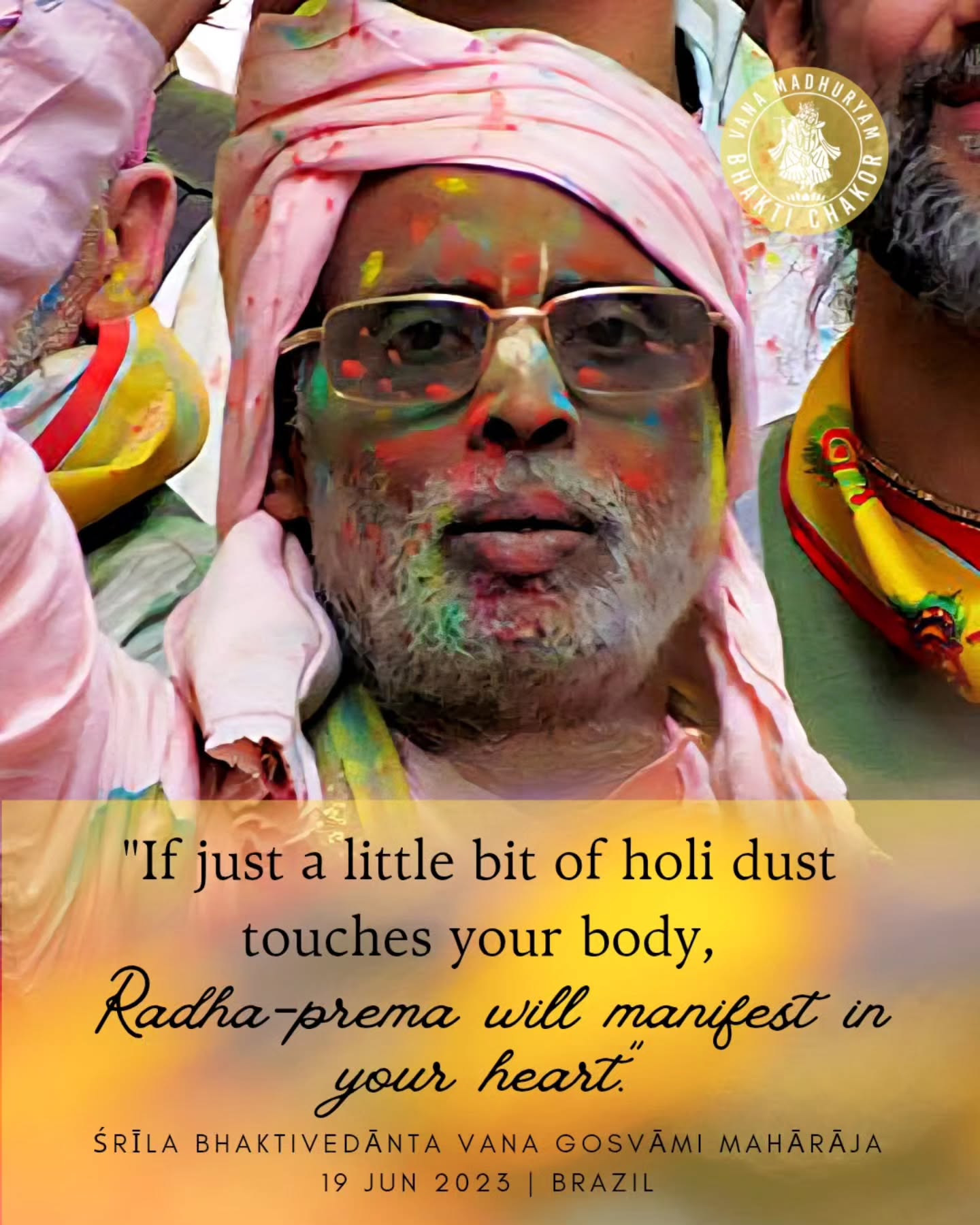 Ratha Yatra 2025 in Sao Paulo, Brazil ✨️
Thousands of people and devotees gathered for the Ratha yatra festival under guidance of Srila Gurudeva, Sri Srimad BV Vana Gosvami Maharaja getting the divine darshan of Sri Jagannatha Ji, turning the famous street Paulista Avenue into Braja!! 🎉❤️🙏🏼
Jaya Jagannatha!!
.
.
#saopaulo #brazil #paulista #rathyatra #jagannatha #jaijagannath #mahaprabhu #krishna #krishnalove #krishnabhakti #bhakti ##bhaktichakor #bhaktiyoga #vana #vanaquotes #vanamadhuryam #vanamadhuryambrasil #jaygurudev