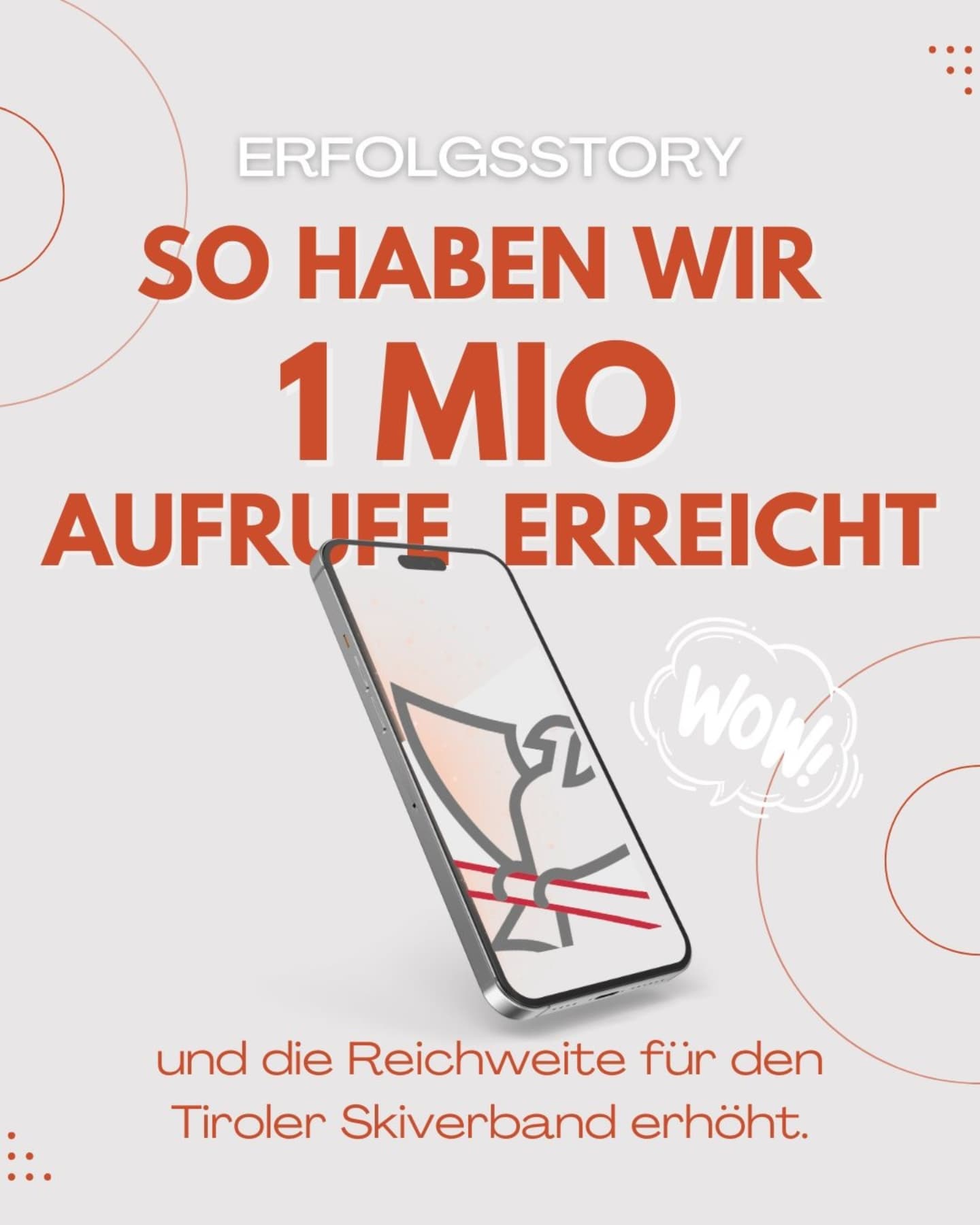 Diese Zahlen sprechen für sich! 🤩 Und das ohne jegliche Werbeschaltung. Organisch gewachsen, mit viel Einsatz, Gespür und Know-How. Aber auch mit richtig toller Zusammenarbeit, Offenheit und Spontanität.
Danke für die coole Zusammenarbeit @tirolerskiverband ! 😎🫶🏻
#agenturausgefuchst #ausgefuchst #tirolerskiverband #tsv #reichweiteerhöhen #CommunityLiebe #socialmediamarketing #socialmediacreative #tirolerunternehmerinnen #teamausgefuchst