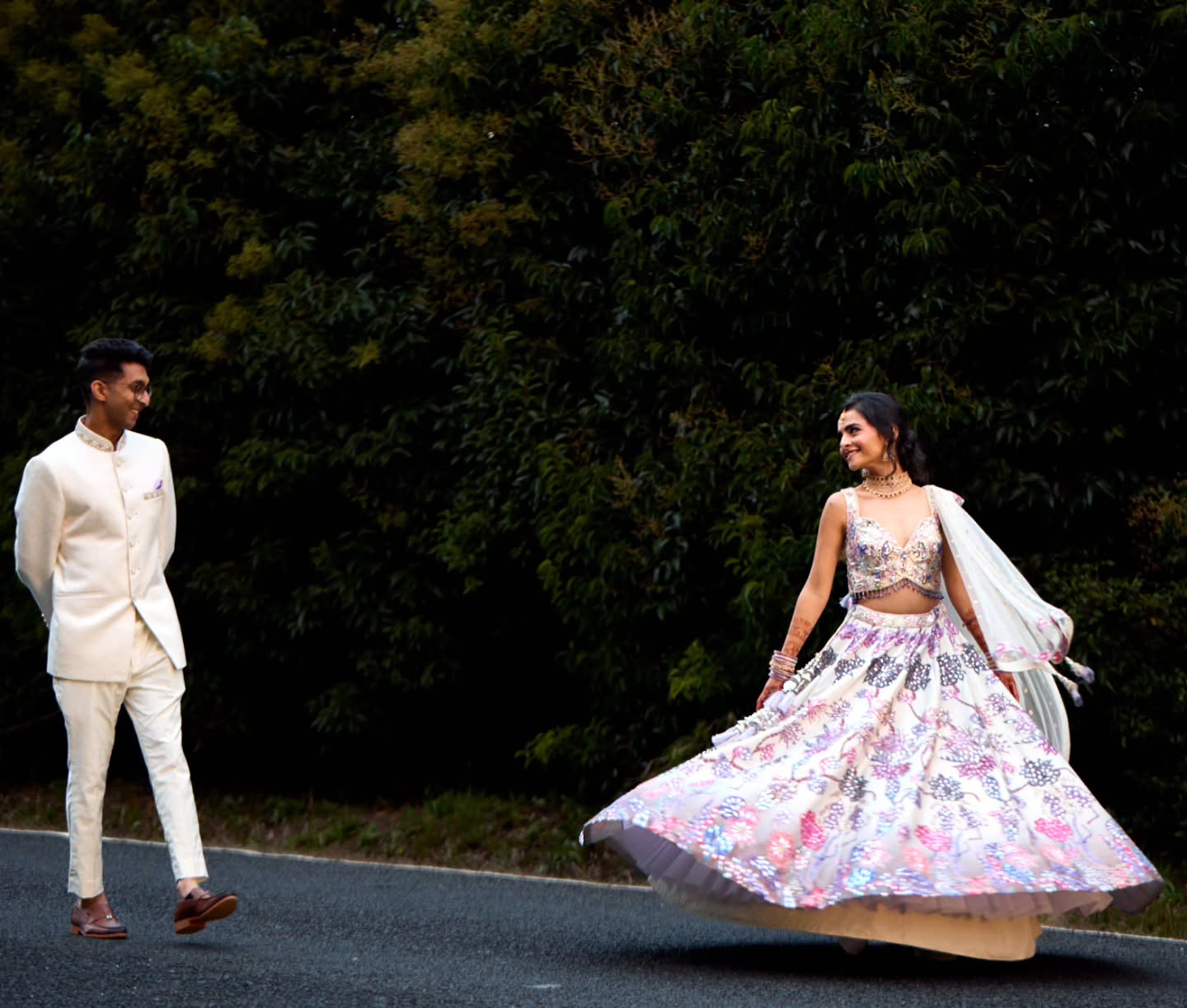 I do love it when the bride decides to hover :)
.
.
.
.
.
#aucklandweddingphotographer #weddingsauckland #nzweddings #brideandgroom #indianbride