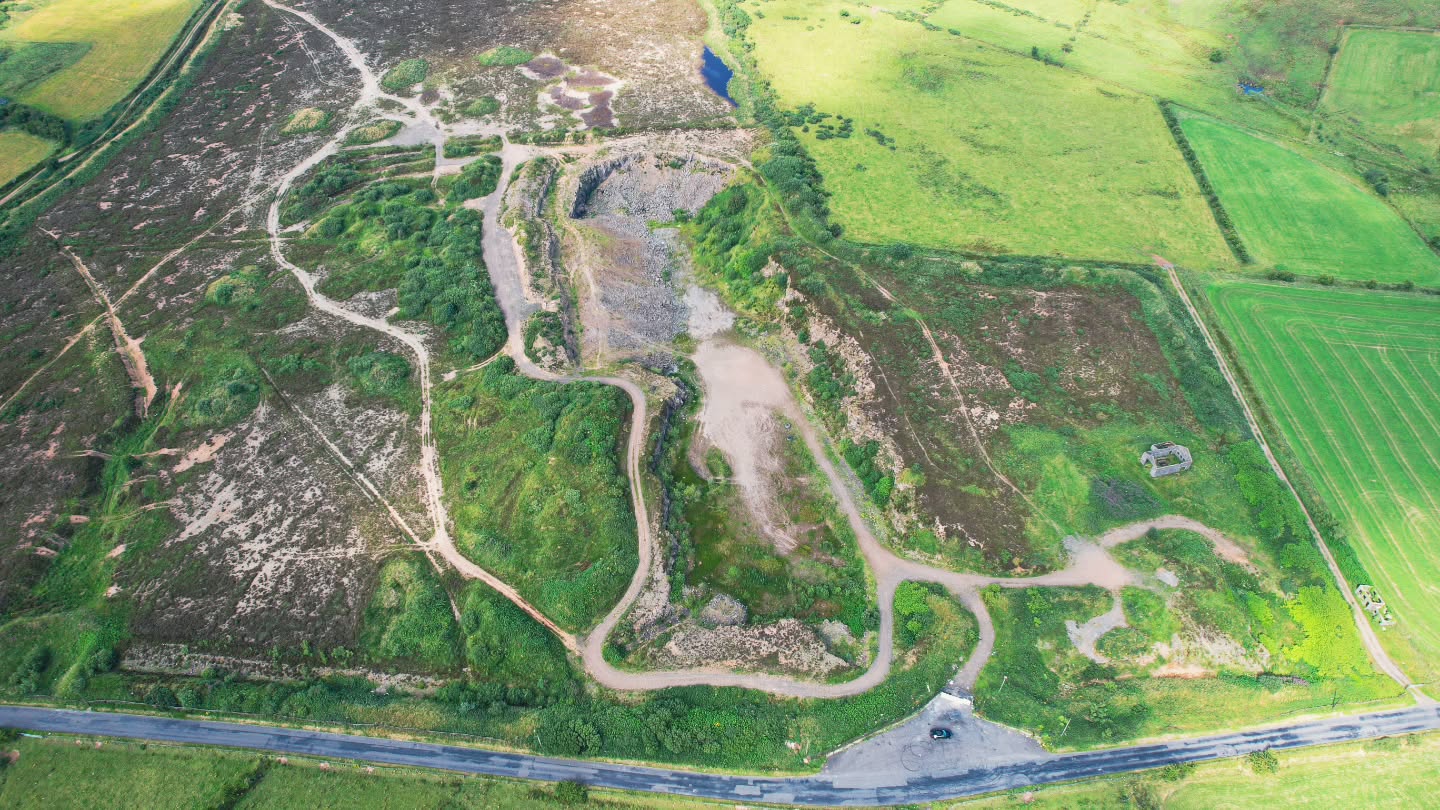 ๐ Wheelerโs Dam, Hannastown โ From Quarry to Quiet Beauty
Weโre excited to share some stunning images of Wheelerโs Dam in Hannastown โ a place rich in history and transformation.
This scenic spot was once part of a thriving quarry, which supplied stone for construction across the Belfast area. Over time, the quarry was abandoned, and nature slowly reclaimed it. What followed was a new chapter โ the old quarry filled with water and became a popular spot for coarse fishing, drawing in local anglers in search of roach, perch, and bream.
Today, the water has mostly dried up, leaving behind only traces of its industrial and recreational past โ but thereโs still something powerful about standing here, surrounded by the quiet echoes of what once was.
These drone images give a birdโs-eye view of a place that tells so many stories โ of hard work, community, and the ever-changing landscape around us.
๐ท Take a look at the photos and let us know โ did you ever fish here? Or hear stories from those who did?
#WheelersDam #HannastownHistory #DronePhotography #DisusedQuarry #CoarseFishing #BelfastHeritage #VirtualTowns #ThenAndNow #LocalLandscapes