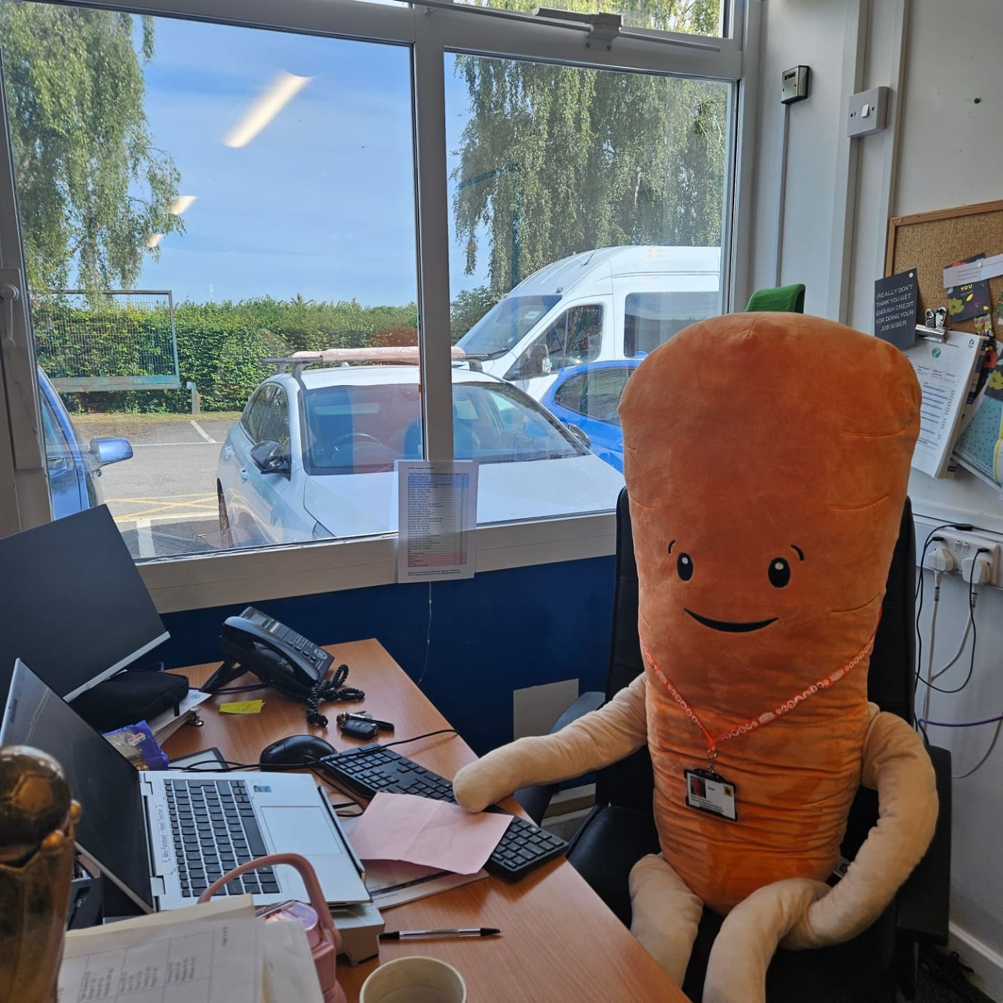 🧡 Meet Kevan the Support Carrot! 🥕
Recently, Kevan joined us at Fairmead School for a day of work experience as a Learning Support Assistant. From observing lessons to lending a helping leaf, Kevan was a brilliant addition to the team! 🌟
He brought smiles, support, and a whole lot of carrot-powered enthusiasm to the classroom. Thanks for being such a star, Kevan — we hope you had as much fun as we did! 👏🍎
#FairmeadSchool #SupportCarrot #KevanTheCarrot #LearningSupport #WorkExperience #SENDsupport #SchoolLife #ThankYouKevan