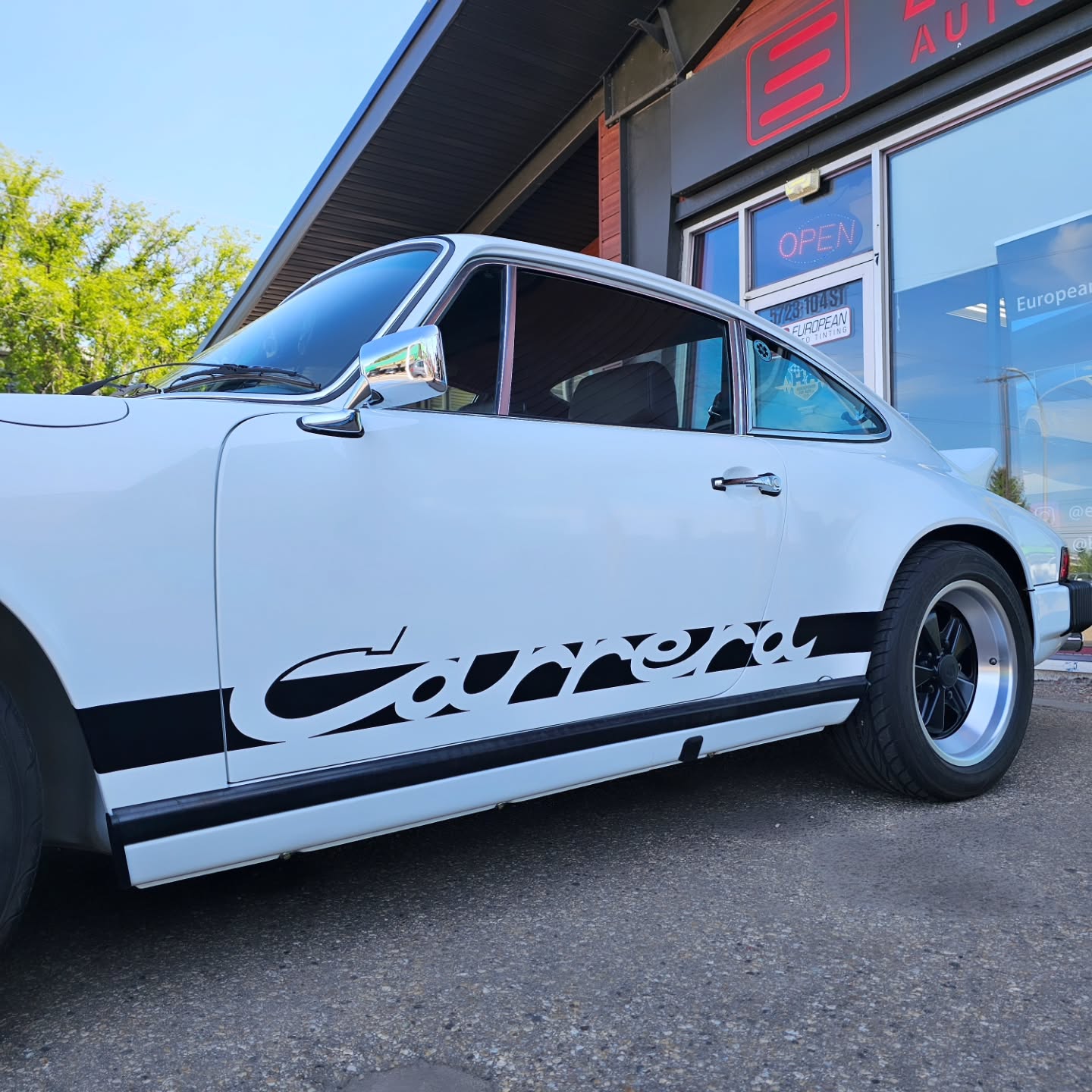 Gorgeous 1974 Porsche 911 Carrera, brought in by our friends at Eurasia Automotive, for tailored protection and a timeless touch.
We installed XPEL Ultimate Plus Paint Protection Film on the full front end, rocker panels, and custom rear impact areas, with every single edge wrapped for maximum coverage and a seamless finish.
To complete the look, we added a classic gloss black Carrera stripe, paying homage to the heritage of this iconic machine.
-European Auto Tinting- Est. 1994
📞 (780)-438-4676
🌐 EuropeanAutoTinting.com
📧 Sales@EuropeanAutoTinting.com
📍 5723 104 Street NW, T6H 2K1
Our Services Include:
• XPEL Paint Protection Film
• Windshield Protection Film
• Coloured PPF Wraps
• Window & Taillight Tinting
• Paint Correction & Ceramic Coating
#Porsche911 #1974Carrera #ClassicPorsche #XPEL #PaintProtectionFilm #CarreraStripe #EurasiaAutomotive #PPFExperts #EuropeanAutoTinting #Since1994 #YEGAuto #HeritageProtected #GlossBlackStripe #TimelessProtection