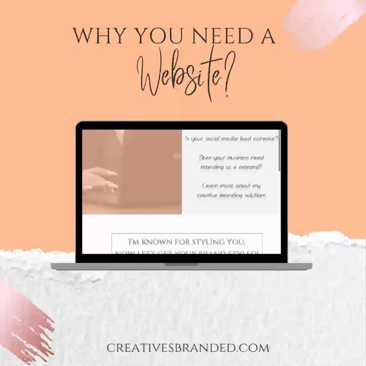 In 2022, One thing is for sure is that you cant only have social media to represent your business. If social media platform decides to delete your content or the shutdown, how will you share your content otherwise and do business for the day or going forward?
If your social media isn't converting your email list, building sales, and bringing you the bag. Then you need to consider having a website. You may think your niche doesn't need one. But, Its can be an investment but it doesn't have to break the bank.
#branding
#brandstylist
#design
#graphicdesign
#logo
#website
#webdesign
#aestheticarchetict
#blackcreatives
#creative
#creativesbranded
#creativepreneur
#boss
#girlboss
#womeninbusiness
#womanpreneur
#cryseb