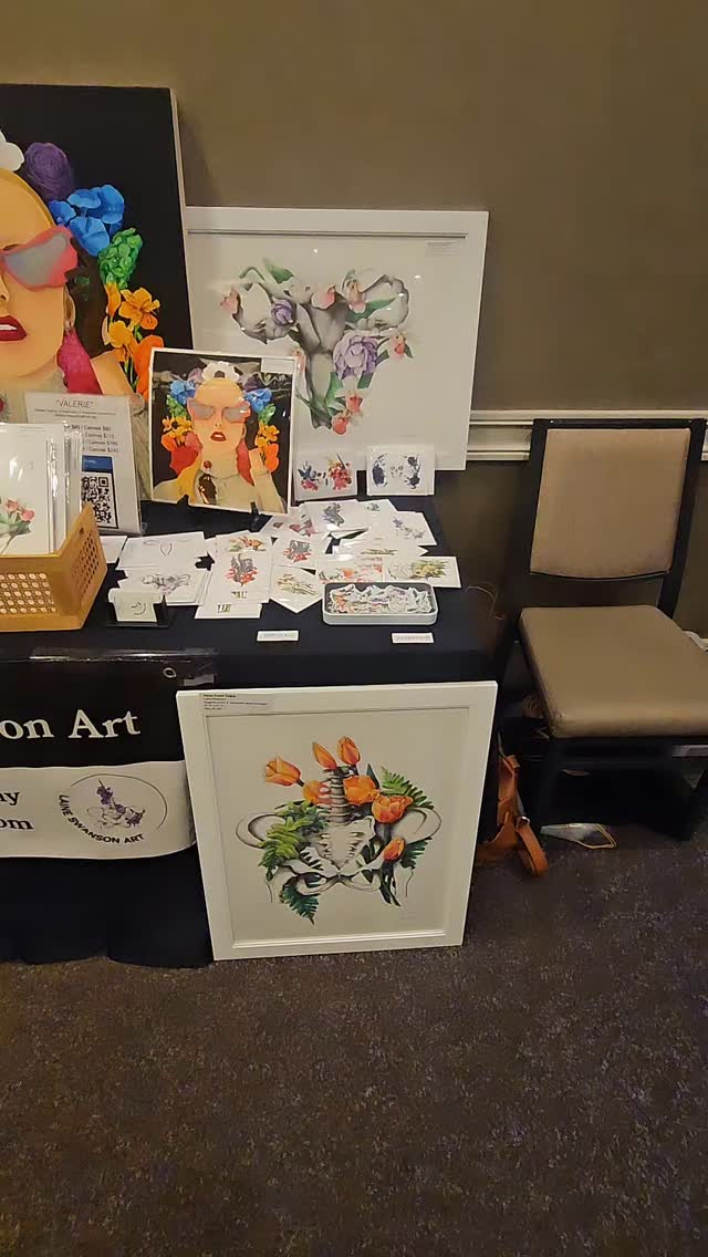 Living my little girl dreams.
Laineswanson.com
.
.
.
.
.
.
.
.
.
.
.
#laineswansonart #femaleartist
#empowerment #botanicalart #artdream #anatomiahumana #anatomyartist #flowerpainting #reproductivehealth #femaleswhopaint #artdisplay #artoftheday #artforsale #icreate #bodyart #inklady #intuitiveart #chronicpain #drawingsofinstagram #drawingstyle #stipplingart #galleryart #forher #galleryartist #growingartist #giftexpo #artisagift