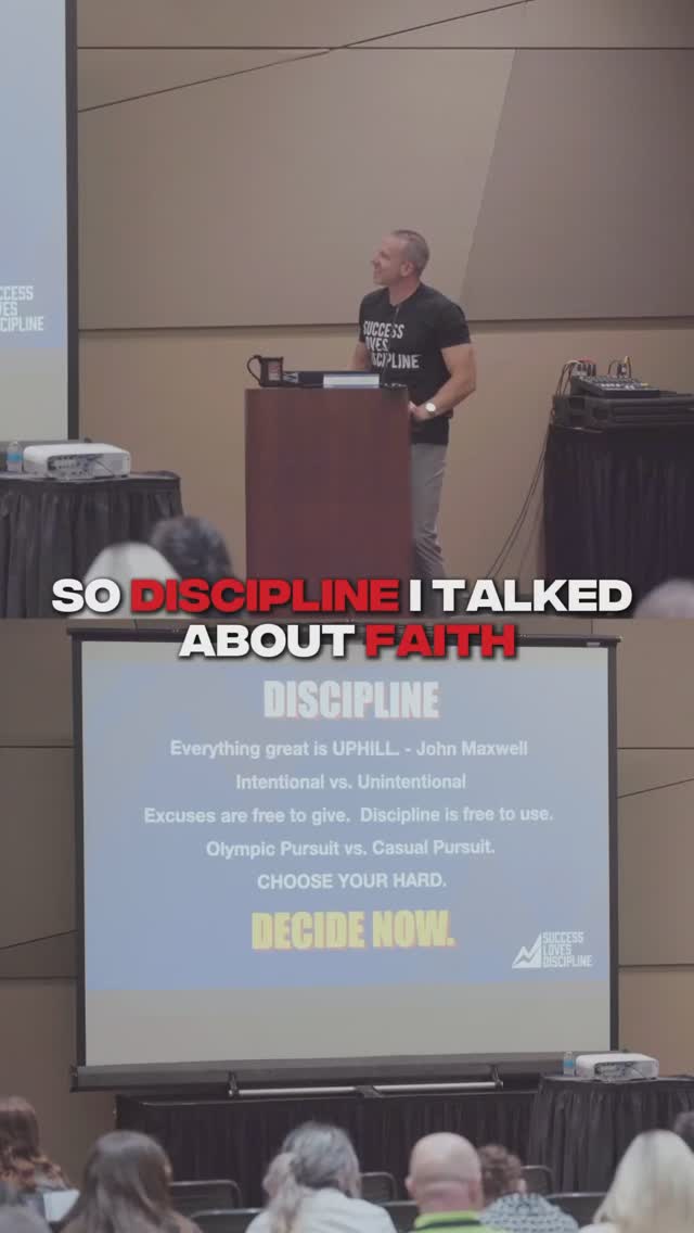 Excuses weigh in tons. Discipline weighs in ounces.
Excuses come easy, but they’ll cost you more than you could ever imagine. Discipline, though? It pays you back for life.
Choose your hard. Do you want the weight of regret...or the reward of discipline?
As my uncle shared near the end of his journey, regret can feel heavier than gratitude. He wished he’d chosen differently, wished he’d lived with more discipline.
So, today, choose wisely.
#successlovesdiscipline #chooseyourhard #LiveWithIntention #WorkForIt