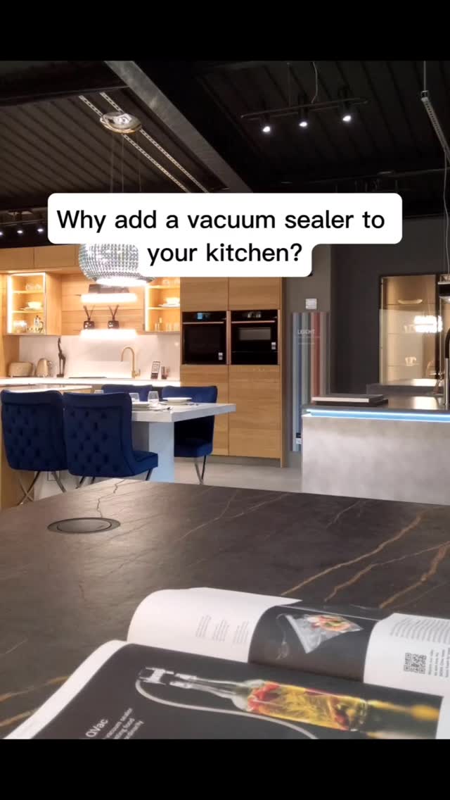 Introducing the BORA QVac – the ultimate kitchen companion for longer-lasting freshness! Vacuum seal everything from fruits to sauces, preserving flavor and nutrients up to three times longer while reducing food waste. Perfect for sous-vide or rapid marinating, this sleek built-in sealer keeps your worktop clutter-free. Available in All Black or Stainless Steel to seamlessly match any kitchen style.
#BORAKitchen #FreshnessUnlocked #SustainableLiving #VacuumSealer #KitchenInnovation #FoodStorage #KitchenEssentials #SaveFood #PreserveFreshness #ModernKitchen #BORAQVac #EcoFriendlyKitchen #SmartStorage #SousVideCooking