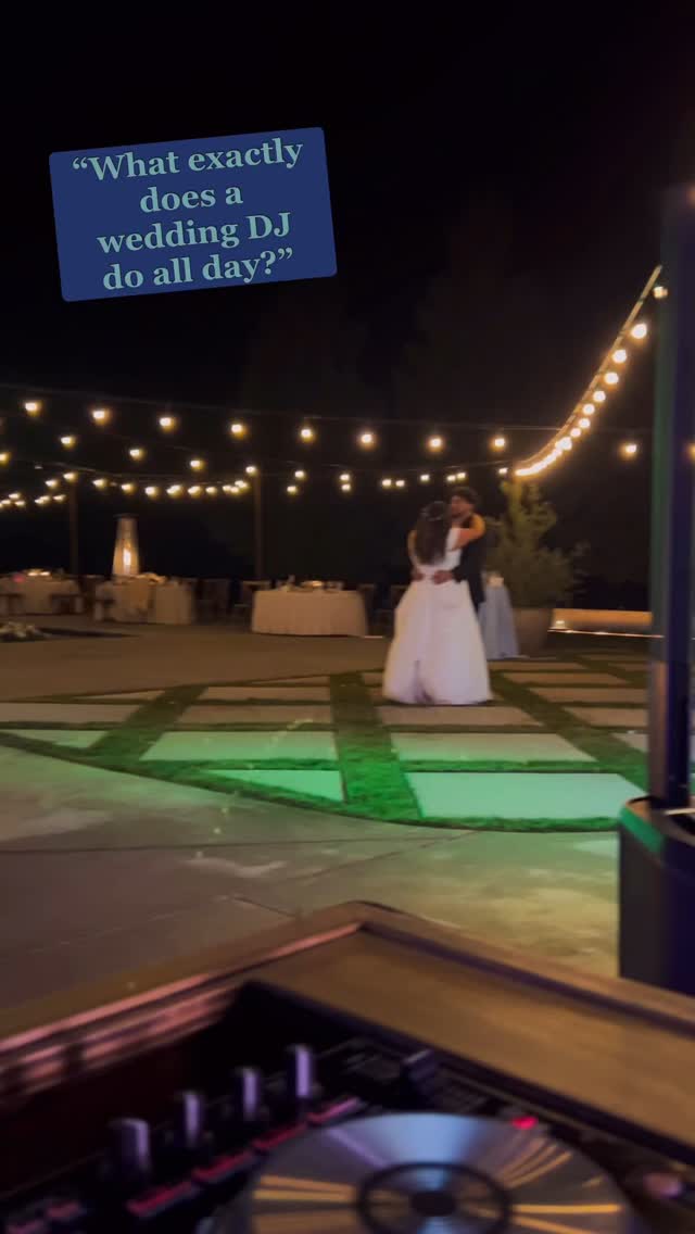 Been thinking a lot lately about the things I do as a wedding DJ on the actual wedding day that help make the whole celebration amazing!
These are things that I have learned with time and experience, practice and opportunity that really make the day so special and seemingly seamless.