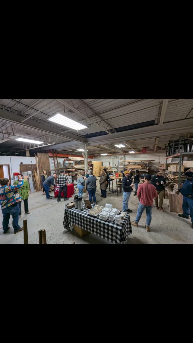 It was a lot of fun hosting this month's @localfirstwestmi coffee our the woodshop this morning @amplify_gr
It cleans up pretty well.
#coffee #woodshop #localfirst