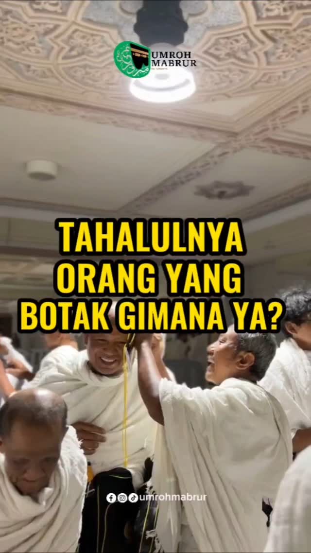 Tahalulnya Orang yang Botak
PT. Ameera Hati Mulia merupakan Biro Perjalanan Haji & Umroh yang telah dipercaya selama lebih dari 10 tahun. Dengan izin SK Kemenag No.U.432 Tahun 2021 yang telah melayani ribuan jamaah Haji dan Umroh setiap tahunnya untuk melakukan Ibadah Haji & Umroh ke Tanah Suci.
Semoga Alloh memudahkan kita untuk dapat menunaikan Ibadah Haji & Umroh. Aamiiin
Hubungi Umroh Mabrur by Ameera
𝟬𝟴𝟱𝟵-𝟯𝟱𝟬𝟬𝟬-𝟳𝟬𝟬
#umrohmabrur #umroh #umrohmurah #umrohhemat #umrohpromo #haji #hajikhusus #hajifuroda #makkah #madinah #jeddah #umrohbackpacker #umrohplus #hajiindonesia #umrohindonesia #semuabisaumroh #umrohramadhan
