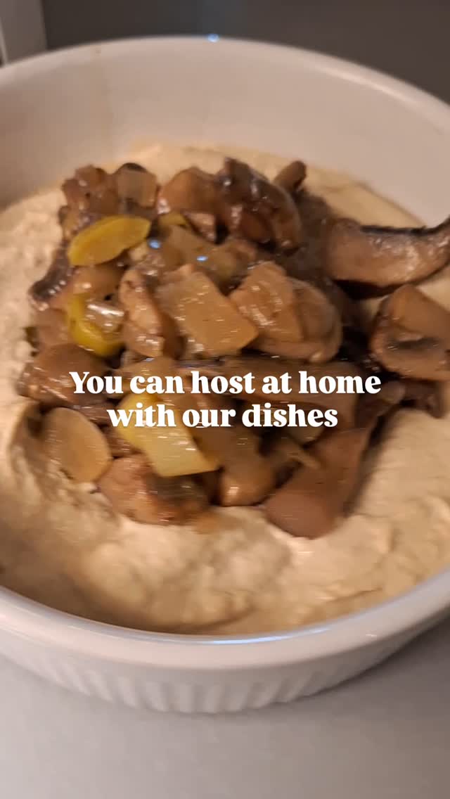 You can host at your home with our dishes❣️