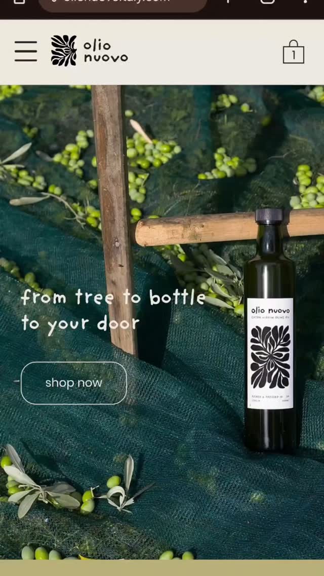 New website! Now delivering. Link in bio