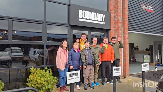 A huge thank-you to Stuart and all the customers at Boundary Lisburn for raising a fantastic £560 for our Charity funds ❤️