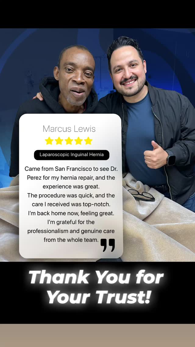 Meet Marcus!, who came to Dr. Luis Pérez for hernia repair and found the relief he needed. Thanks to Dr. Pérez’s expert care and minimally invasive approach, Marcus recovered quickly and is back to his active life, pain-free! If you’re struggling with a hernia, know here's your trusted solution.
📞 +52 332 495 9368
📞 +1 619 639 3034
🌐 www.drweightlosstijuana.com
#HerniaRepair #QuickRecovery #DrWeightLossTijuana #BackToLife #HealthTransformation