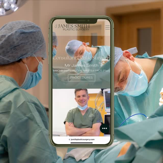 Don’t forget the mobile view🤔 (here’s the mobile-optimised site, designed for @jsmithplasticsurgery).
With over 60% of website visitors coming from mobile devices, it’s important to check your mobile view is fully-functioning too.
This is something that I always do whilst I’m working on your Desktop website, to ensure that nothing is missed on mobile as I’m designing your site👩🏼💻
#plasticsurgery #website #surgeon #surgeonwebsite #doctorwebsite #doctor #medicalwebsite #medical #websitedesign #webdesigner #webdesigner #websitedesigner #coppergateyork #coppergate #coppergateclinic #coppergateyork #york #yorkshire #designagency #branddesign #logodesign #smallbusinesswebsite #websitetemplate #bespokewebsitedesign #bespokewebsite #cliniclogo #smallbusinessuk #personalbranding #logodesigner #brandidentity #branddesigner