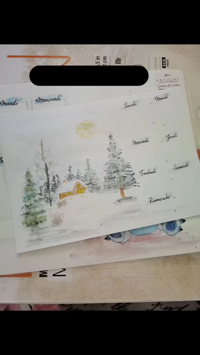 Nouveauté, semainier format A5,
Bientôt dispo 😘