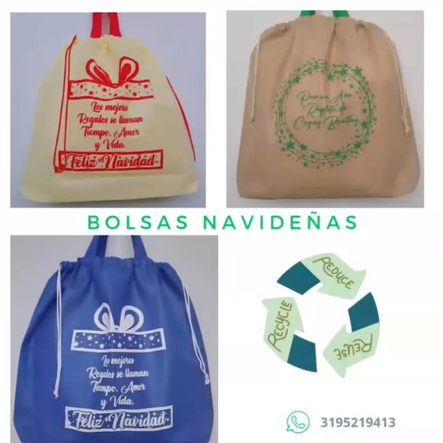 Bolsas navideñas disponibles en varios colores.
Reutilizables
Soportan peso
Con cierre
Con manijas.
#regalosnavideños
#navidad2024🎄🎁♥️
#empaquesreutilizables
#anchetasbogota