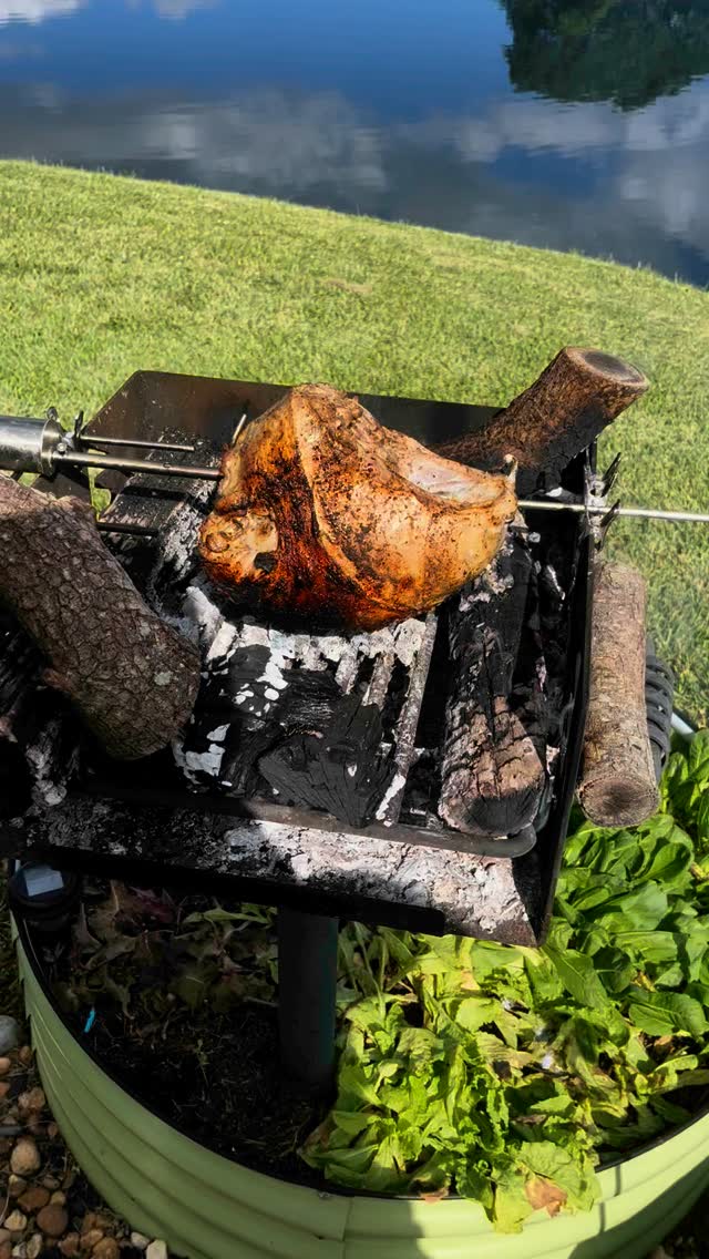 Turkey breast on the rotisserie #chef #rotisserie #baking #mortgagefree #realestateinvestor #mortgagenews #lakeworth #lakeworthbeachflorida #durango #cooking #cookies #harley #jeep #roasting