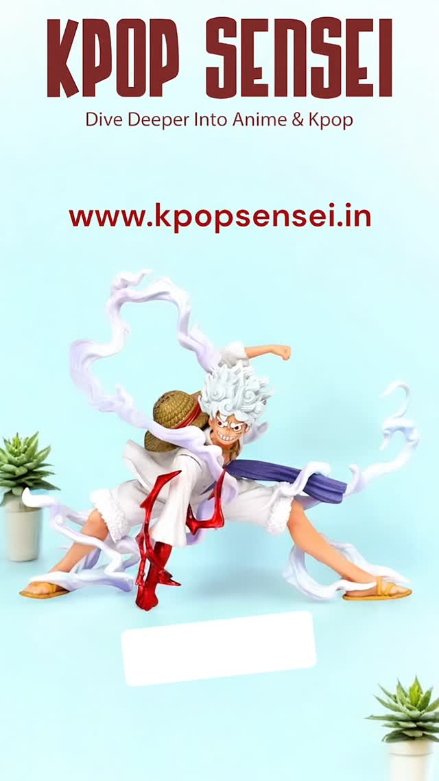 Sun god Nika Action figure
Luffy gear 5
www.kpopsensei.in
#luffy #onepiece #anime #actionfigures #weeb #otaku