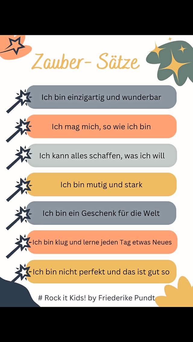 Ich glaub an dich und an den Nikolaus🎅
Zaubersätze🪄 Viele kennen sie als Glaubenssätze🙏🏻
Jeder trägt Glaubenssätze in sich. Häufig kommen diese aus der Kindheit. Es gab Zeiten da waren sie uns dienlich und haben uns geholfen aber nicht alle Glaubenssätze sind immer gut für uns. 🤗
Es gibt negative Glaubenssätze die uns ausbremsen und den Alltag erschweren😖 und dann gibt es positive Glaubenssätze die uns stärken und Mut machen. 💪🏼
Viele Kinder die zu mir ins Training kommen haben den Glauben an sich selbst verloren und Zweifeln an sich. 😒
Daher bekommen alle Kinder die zu mir ins Training kommen dieses Blatt mit Zaubersätzen🪄
Die positiven Sätze stärken das Selbstwertgefühl sowie das Selbstvertrauen 🥰und ist für mich eine wichtige Ergänzung zum Reflexintegrationstrining 😉
Meine Tipp: ✅️Zettel ausdrucken und gut sichtbar für alle Familienmitglieder aufhängen( Badezimmer)
Wenn ich morgens nach dem Zähne putzen schon positiv gestärkt in den Tag starten fällt es mir leichter Herausforderung im Laufe des Tages zu meistern.
Das gilt nicht nur für die Kinder sonder auch für uns Eltern.
Ich bin das Vorbild für meine Kinder und sie lernen von mir wie ich mit Herausforderungen und Ereignissen des Tages umgehen.
Welche Glaubenssätze hast du die dich schwächen?
Welche Glaubenssätze hast du die dich stärken?
Schreibe in die Kommentare 🙏🏻
#glaubenssätze #reflexintegration #gleichgewichtstraining #freude #konzentrationsübung #vorschule #entwicklung