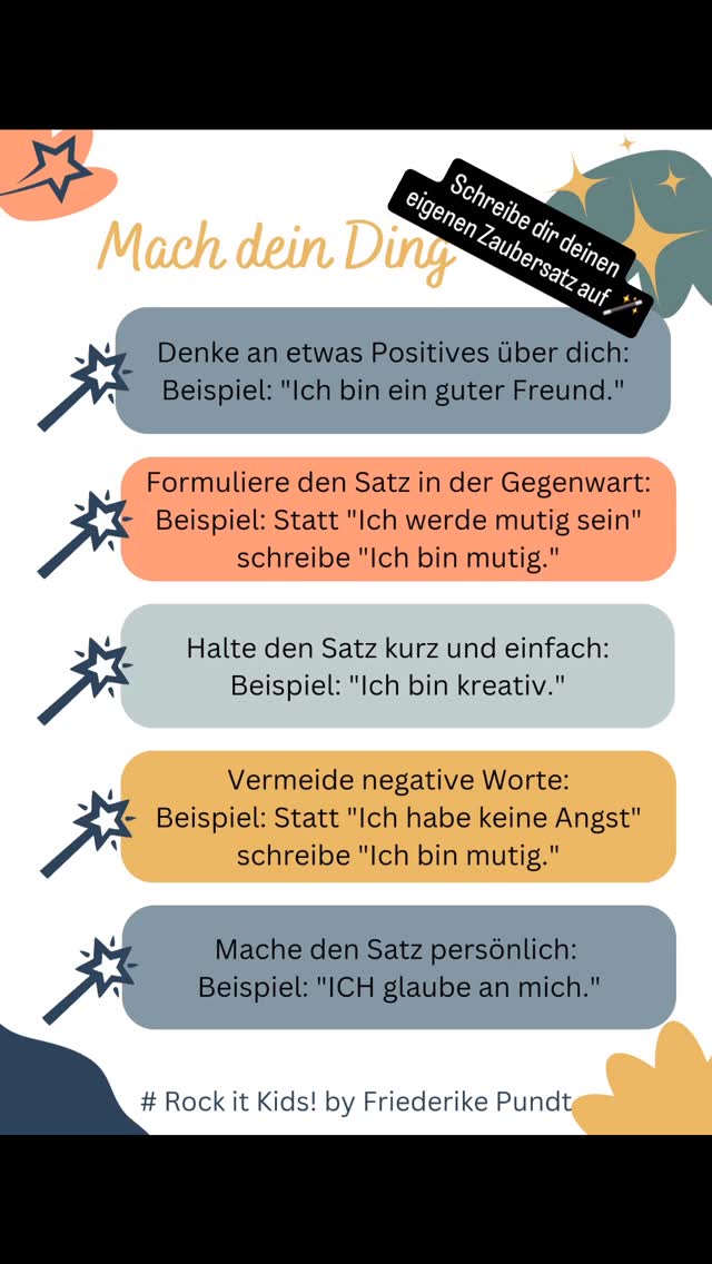 Möchtest du mit deinem Kind deinen / euren ganz persönlichen Zaubersatz schreiben?🪄 Dann folge der Anleitung 🤩
Mein Satz begleitet mich jetzt schon seit 2018 und ich habe ihn als Hintergrundbild auf meinem Handy 📲 so sehe ich ihn immer und er wirkt ganz unbewusst 😊
Teile gerne den Liebliegssatz von dir und deim Kind in den Kommentaren 🙏🏻
#glaubenssätze #zaubersprüche #reflexintegration #gleichgewichtstraining #konzentrationsübung #freude #leichtigkeitleben #unterbewusstseinstärken #unterbewusstsein #selbstliebe #selbstvertrauen