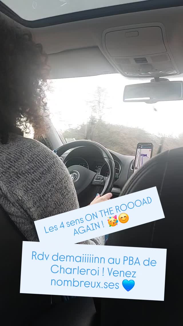 On est sur la route car on a concert ce soir à Gottinies !
Venez ce soir et/ou venez demain !
N'hésitez pas, c'est gratuit pour le Concours Génération Classsique pour les festivals de Wallonie !
Avec @lesfestivalsdewallonie
Avec joie 💙
Les 4 sens
#musique #chambermusic #chambermusicfestival #singer #generationclassique #chœur #chor #quatuor #vocalist #acapella