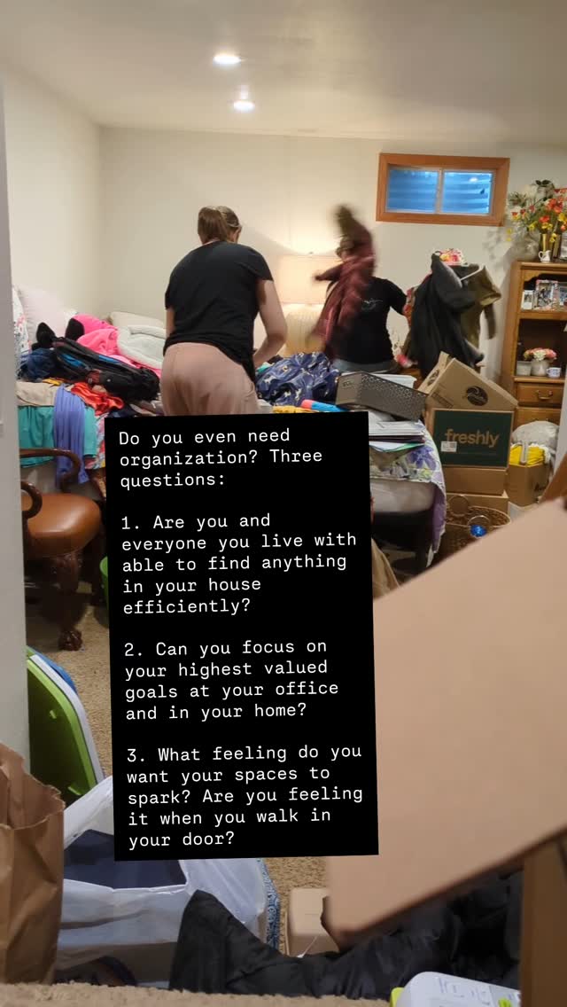 Being organized is NOT about having the beautiful containers (I wish!), it IS about knowing where everything is and having everything arranged according to a particular system. In fact, most people are "organized" in one way or another even though sometimes the system is that there is no system.
From my experiences as an operations professional and organizer--a organized system that is both functional and efficient enables someone to focus on their highest valued goals.
Why function and efficiency?
Function is the natural purpose of something--for example, the bedroom closet (typically) is meant to hold the clothes that you wear so if it's organized in such a fashion that makes it hard to put on clothes everyday, the system may not be functional and could use an update.
Efficiency is being able to achieve an end goal (ie. Cooking food and putting on clothes) without wasted time, effort, or energy.
But--what about the pretty containers? Absolutely! I mean yes... depending. Organization includes stuff and ideally it should coordinate beautifully with the space it is in so that your house or business brings you whatever feelings you're trying to spark-- And hopefully the feelings you're trying to spark connect to your values and priorities that you would like to focus on by being organized.
#organizinginspiration #organizersofinstagram #professionalorganizer #organizationdesign #organizationhack #containerstore #homeedit #momlife #worklifegoals #goals #dreams #functionoverform #functionoveraesthetics #aesthetic