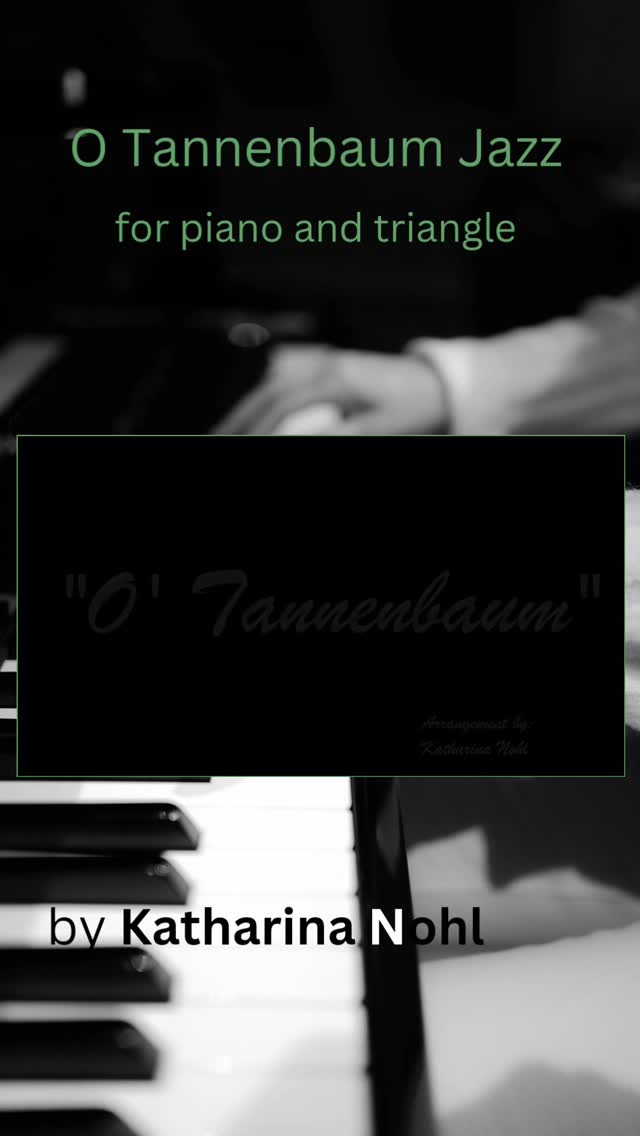 O Tannenbaum Jazz - my Xmas tune and an arrangement of a very traditional seasonal tune.
Have a listen and check out other versions on my Spotify channel.
The score is available with Universal Edition.