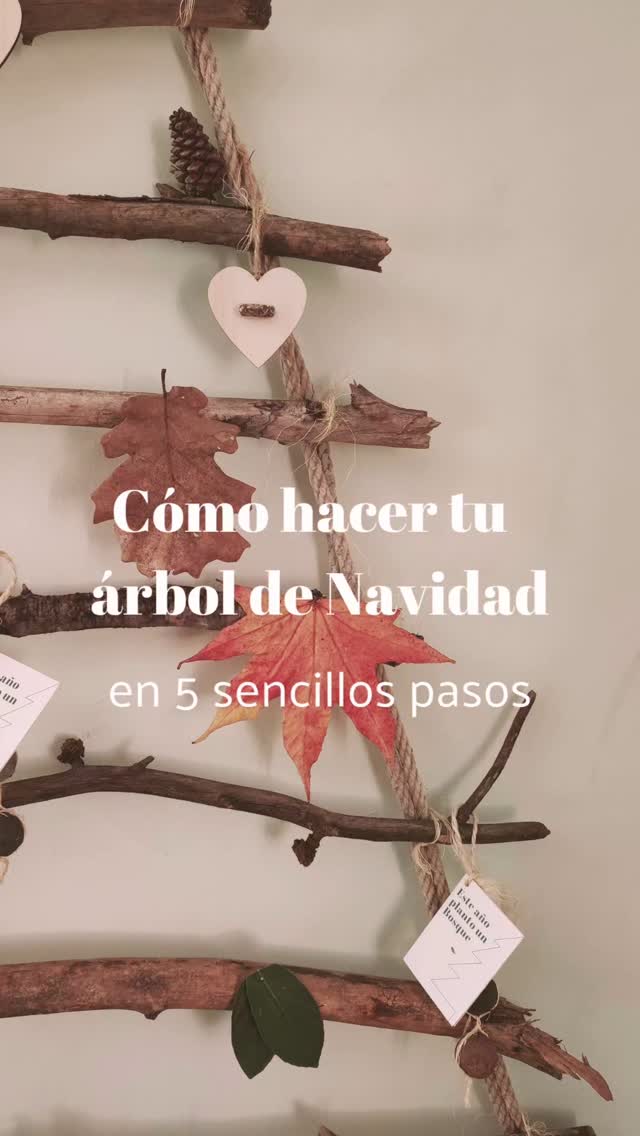 Sí. Vamos tarde. 🤦🏼♀️
Seguramente como Tú. 🤷🏼♀️
Porque la vida aprieta y cada vez hay más cosas por hacer con el mismo tiempo para hacerlas.
Pero este fue nuestro árbol de la Navidad pasada y volveremos a usar la misma idea para el de este año. ¿Te apetece probar? 🎄
Puedes pedirnos detallitos de decoración como los corazones con semillas que ves en el video para ti o para regalar. Son súper bonitos, plantables y reutilizables. 💚🌱
Recuerda que comprando nuestros productos plantas Tú y nos ayudas a seguir plantando. ✨
A ver si nos da tiempo de colgar alguna idea de regalo sostenible para que la puedas usar. De momento te animamos a que visites nuestra web y en especial, los detalles plantables para estas fechas.
Gracias por seguirnos.
Gracias por seguir aquí. ✨
#creadorasdebosques
#mujeresconectadas
#conectadasalatierra
#detallesplantables