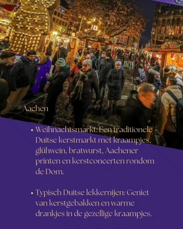 Would you like to come over and stay at Mille Fleurs? My refuge in the best hidden spot in the Belgian hills near the border of Germany and the Netherlands.
A place to enjoy the peace, hospitality, picturesque nature and gastronomy.
You are also close to the vibrant city life of Maastricht, Aachen, Liège and Spa.
A versatile area with plenty to do. I will regularly give you a nice, tasty, sporty or romantic tip via my Insta and Facebook about what to see and do around here.
Today a tip on Aachen:
The Weihnachtsmarkt in Aachen is a traditional German Christmas market with stalls, glühwein, bratwurst, Aachener printen, and Christmas concerts around the Cathedral. Enjoy the the Christmas pastries and warm drinks at the cozy stalls.
👉 Book your stay now on www.millefleurs.be
#voerstreek #millefleursapartments
#whataview #beautifullandscape #naturelover #nature #voeren #limburg #wandelen #hiking #appartementrent #vakantiehuis #vacation #rent #apartment #rentapartment #vlaanderenvakantieland #ilovelimburg #vakantieineigenland #sintpietersvoeren #altijdlimburg #belgium #visitlimburg #wanderlust #bronnenwandeling #wandelenparadijs