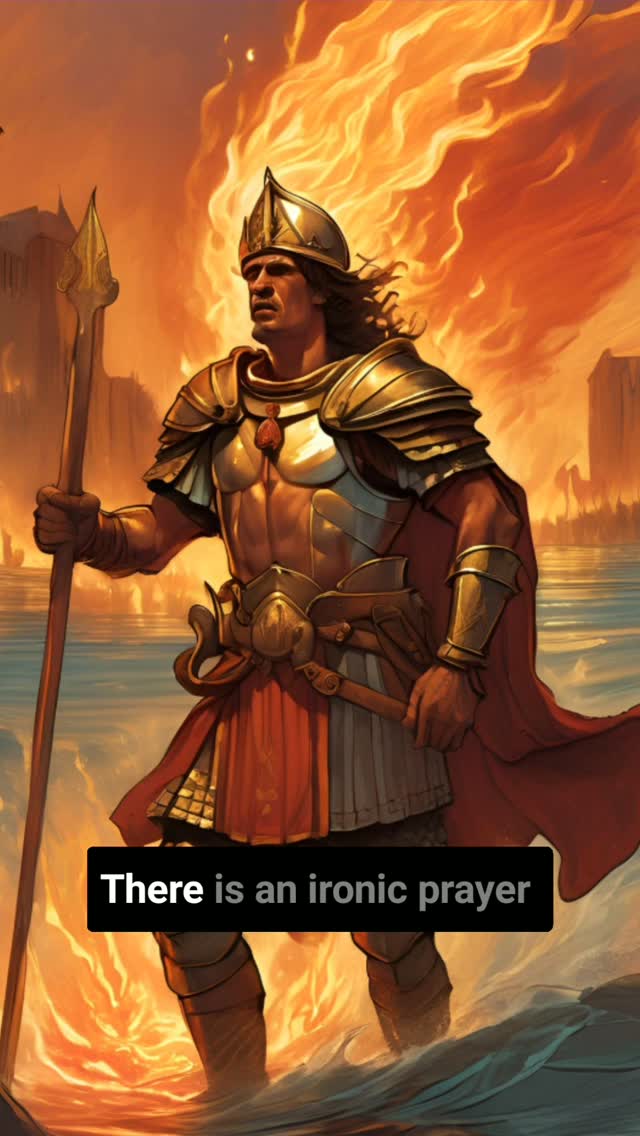 Florian Principe - Ironic Prayer #saintflorian #ironic #sayings