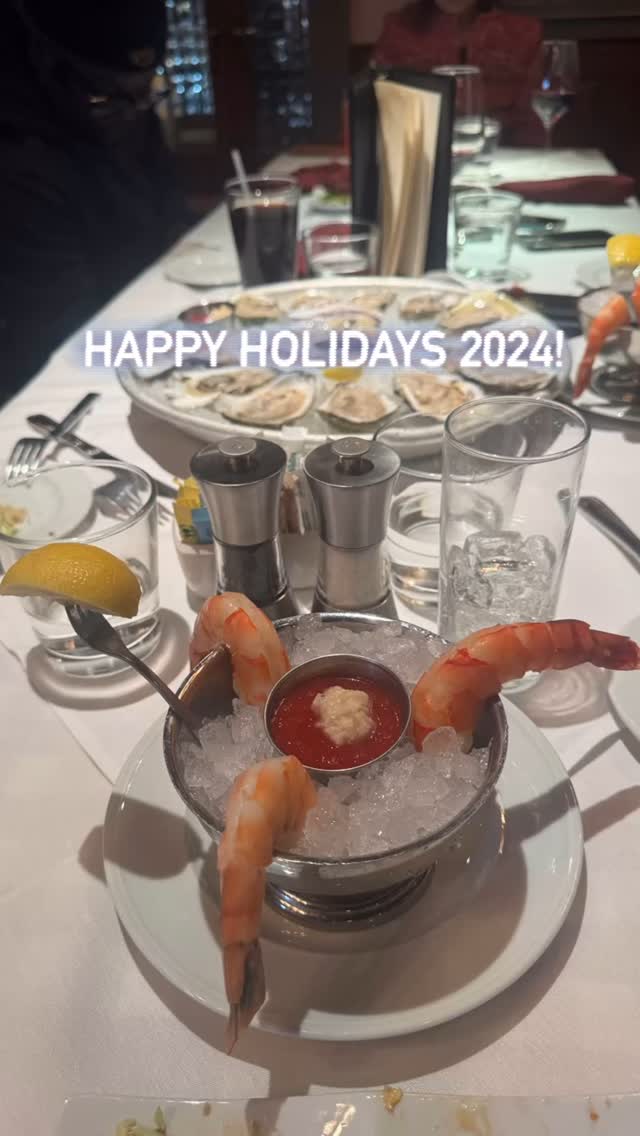 Happy Holidays!! 2024 is coming to an end- and to spend it with friends and family is the best way to close out 24 and bring in 25!