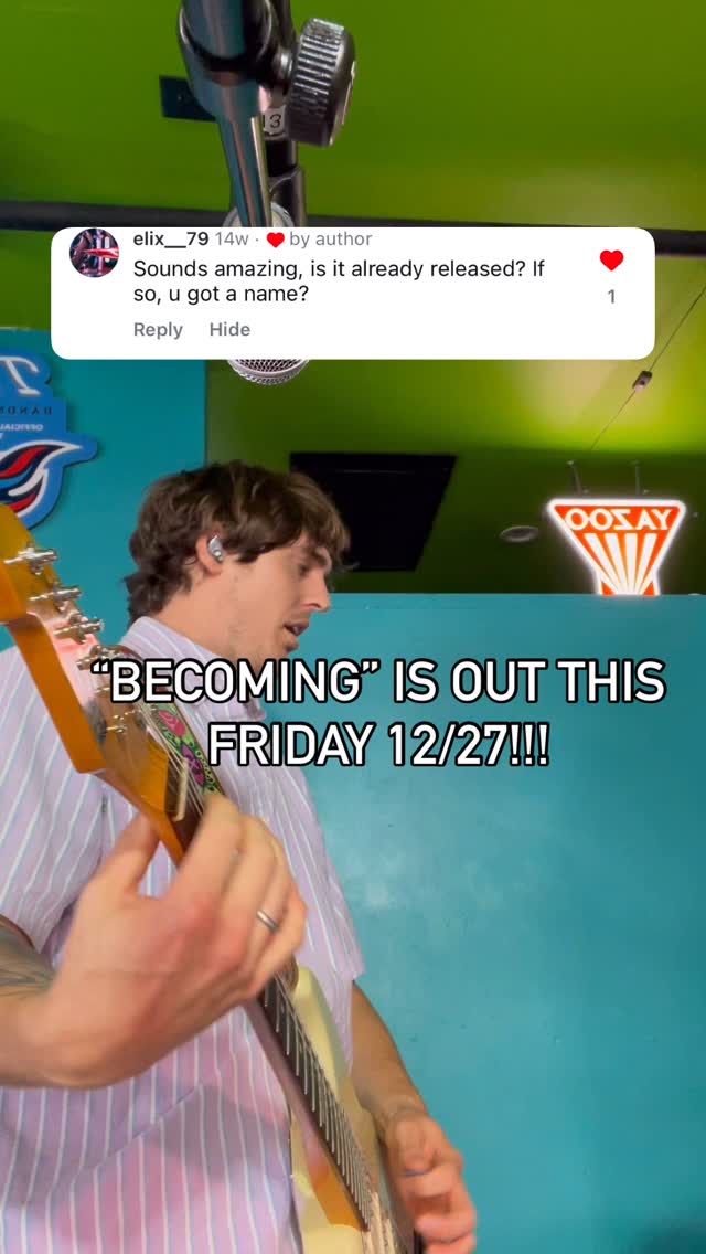 Becoming is coming to your ears this Friday!!! Merry Christmas Eve everybody!
#worthyofdawn #nashvilleband #jamband #nashvilletn #jambands #originalmusic #newmusic #christianjamband #nashvillemusic #nashville #rock #jesusrock #guitarsolo #drums #bass #singing #jesusjam #music #rockmusic #livemusic #newrelease