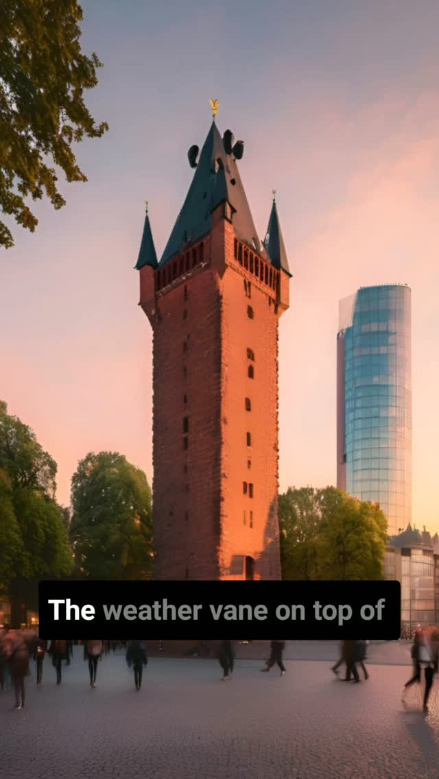 Eschenheimer Tor - The legend of number 9. #frankfurt #eschenheimerturm #legends