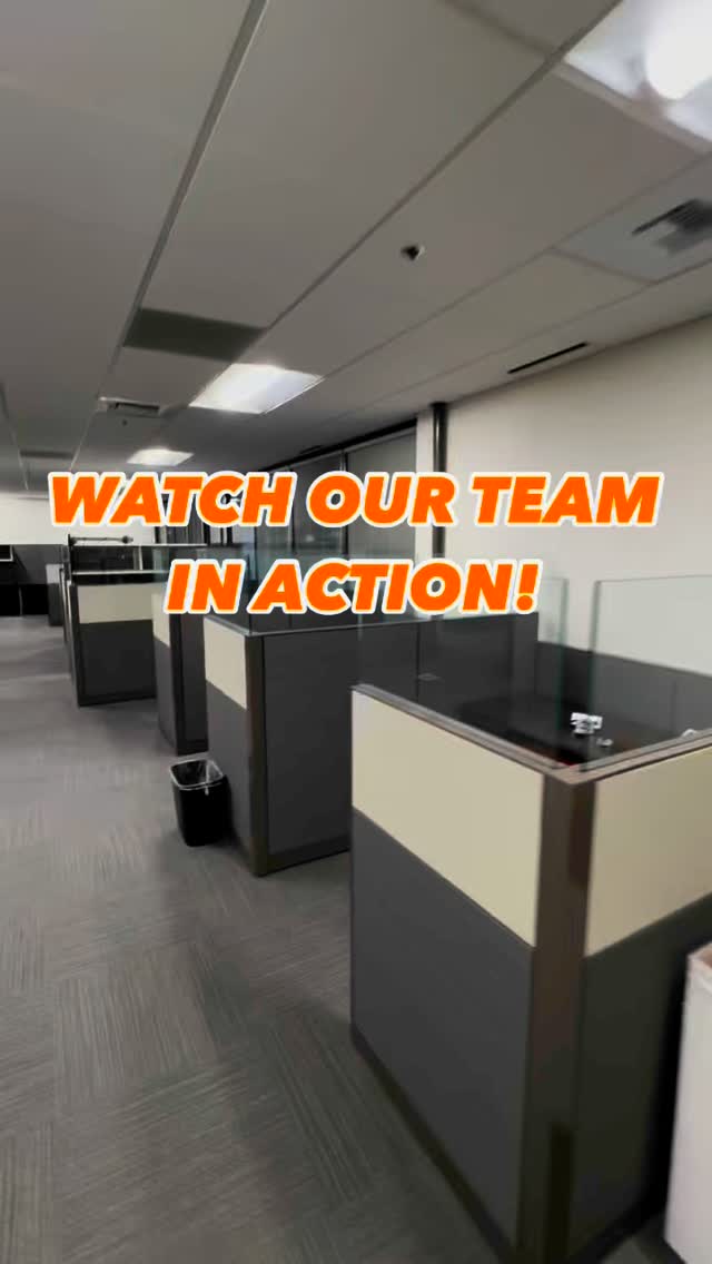 Watch our team in action! Breaking down a 30 workstation liquidation in one work day — precision, speed, and expertise at its best 💪🏻
#OfficeFurniture #LiquidationExperts #JamesvilleOfficeFurniture”