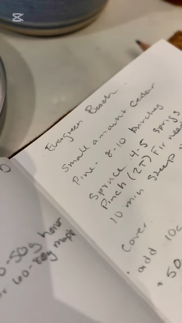 A little peek into my quickie kombucha! Not pictured here is the add of the sugar. I always add 50g sugar to 1000ml water. Happy Kombucha making!