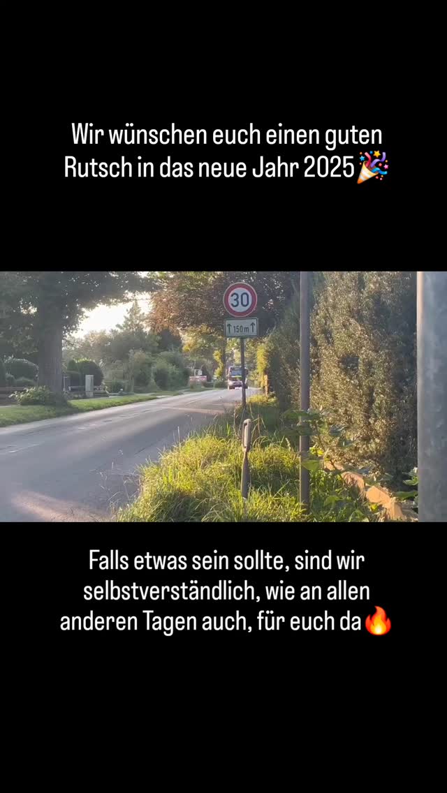 Wir wünschen allen Followern und Freunden der FF Tangstedt einen guten Rutsch in das neue Jahr 2025. 🎉 Seid achtsam im Umgang mit eurem Feuerwerk, damit auch wir einen entspannten Silvesterabend verbringen können 🔥 Im Zweifel stehen wir aber selbstverständlich zur Verfügung👨🚒👩🚒 kommt morgen gut in das neue Jahr 🥳 und ein großes DANKE auch an die Familien die in 2024 wieder häufig auf uns verzichten mussten und uns den Rücken regelmäßig freigehalten haben🙌
#feuerwehr #firefighter #freiwilligefeuerwehr #ehrenamt #retterherz #blaulicht #blaulichtfamilie #fireandrescue #einsatz #alarm #atemschutz #feuer #technischehilfeleistung #einsatzfahrzeug #löschfahrzeug #notruf #instagram #insta #instagramreels #reelsinstagram #reelsofinstagram #instagramreel #reels #kreisstormarn #schleswigholstein #feuerwehr #tangstedt