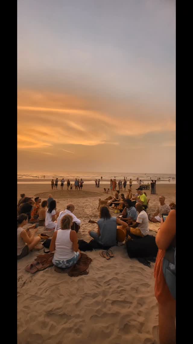 "Feel the rhythm of the waves, the whispers of the wind, and the melodies of kirtans weaving through the air. Let nature embrace you, let the sounds of healing awaken your soul, and let devotion flow like an endless ocean.
Here, the universe sings in harmony—a place where every wave carries peace, every sound vibrates with love, and every moment invites you to connect deeply with yourself and the divine. 🌿🌊🎶✨
#NatureHealing #SoundsOfHealing #WavesOfPeace #KirtanVibes #DevotionalJourney #SoulAwakening #FlowWithNature #SacredVibrations #HarmonyWithin #SpiritualConnection"