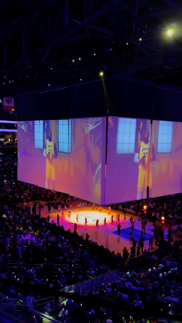 Great to watch @lakers on the legends @kingjames birthday! Not the result we wanted but got to love the razzmatazz at NBA games! If anyone fancies seeing it up close and personal we have VIP packages in Paris! #vip #tickets #nba #basketball #lakers #cavs #concierge