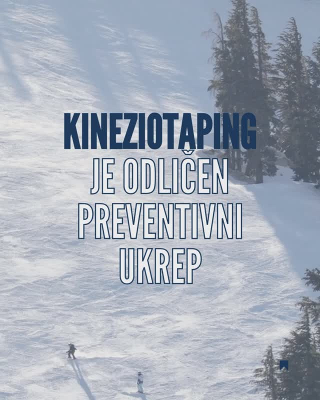 Kineziotaping ni samo za okrevanje, ampak tudi odličen preventivni ukrep! Pri fizičnih aktivnostih, kot so tek po snegu ali drsanje, lahko elastični trakovi podprejo sklepe in mišice, da se izogneš poškodbam. Zaščiti svoje telo pred napori in uživaj v zimskih radostih brez skrbi! ❄️🦵