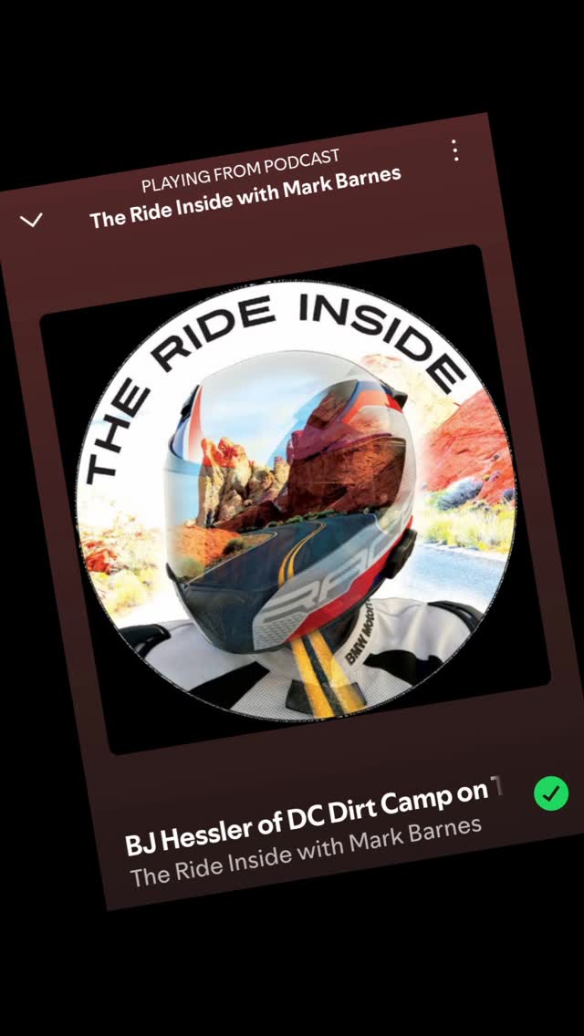 Honored and delighted to spend some time with Mark Barnes on the Ride Inside podcast.
Link in bio or search wherever you get your podcasts.