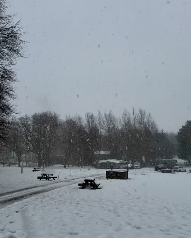 The park does look beautiful in the snow❄️
Hope everyone is staying safe and warm!
#caravanpark #campsite #winter #snow #snowy #caravan #campervan