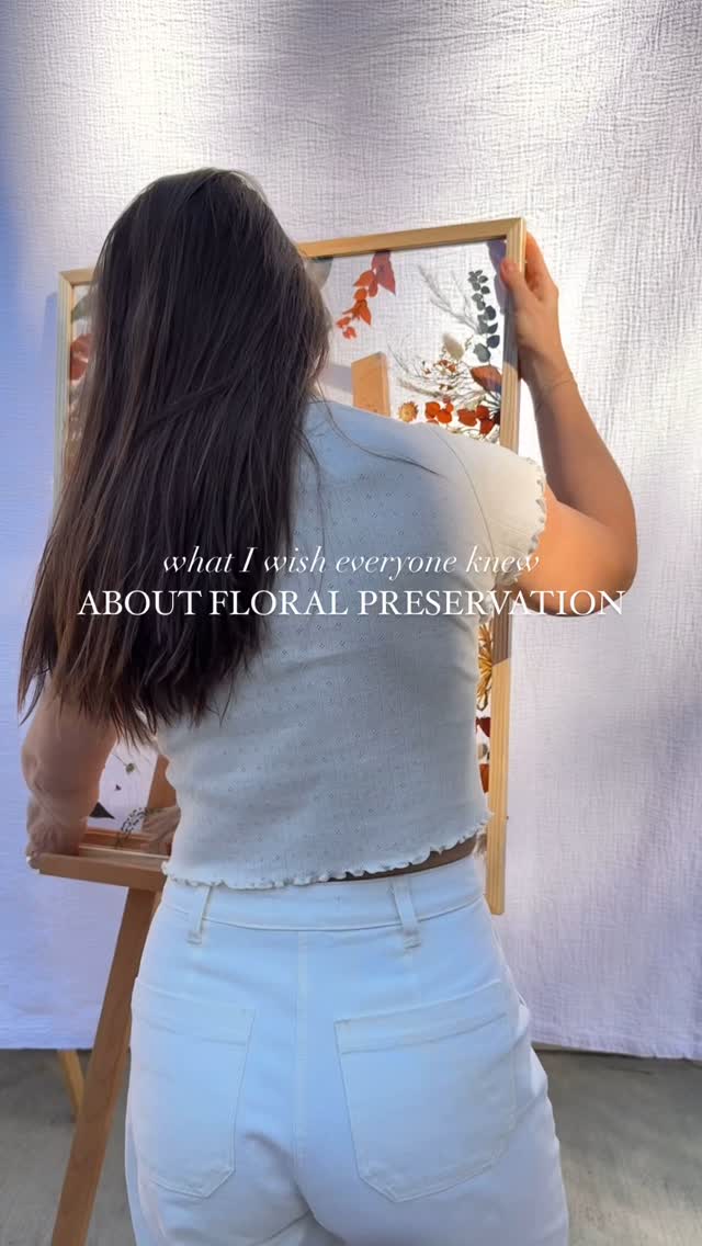 Time is of the essence • Flowers should be shipped or delivered to me as soon as possible after the event. If it’s a wedding, drop off or ship first thing on Monday morning. Other orders plan for within 72 hours of the event.
Custom handmade art takes time • And you don’t want an artist who rushes! When you invest in floral preservation with me, you are purchasing careful pressing and processing of your flowers, attention to detail during the drying phase, delicate reconstruction and composition of your final design, skilled framing and assembly, cleaning, packaging and shipping.
Its nature • Over time, the colors of your flowers may fade and change… that’s part of the natural beauty of working with real flowers. You can always inquire with other artists who will paint all of your flowers, but that’s just not my jam.
It’s an investment • In an age of mass production, there’s something truly special about a custom handmade piece of art. Your preserved flowers become a one-of-a-kind keepsake, thoughtfully designed to admire for years in your home and can be passed down for generations.
Booking in advance ensures your spot • As floral preservation is a time-intensive process with limited availability. Pre-booking guarantees your flowers can be prioritized. Not only that, it prevents scrambling post-event and makes it sure you are fully aware of the process- allowing for a smooth experience from start to finish! My calendar is open 365 days into the future.
Questions? Send me a message!
#NorthCarolinawedding #flowerpreservation #bouquetpreservation #ncwedding #southernpinesnc