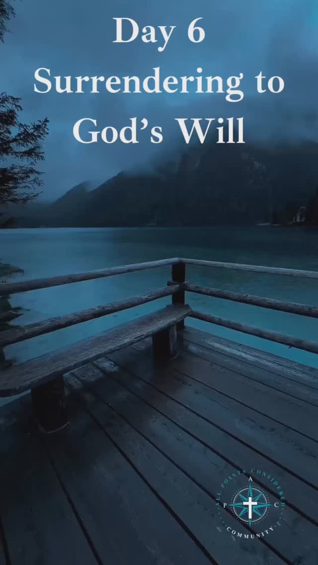 Day 6 of our 21-day consecration is complete, and I’m grateful for everyone walking this journey of faith and sacrifice. Today, as we focused on surrendering to God’s will, I pray that you found the courage to release control and fully trust His plans. May His peace fill your heart as you lay down your desires for His greater purpose. Let’s continue to yield to His will, knowing He works all things for our good. Stay faithful, family—God is leading us!
