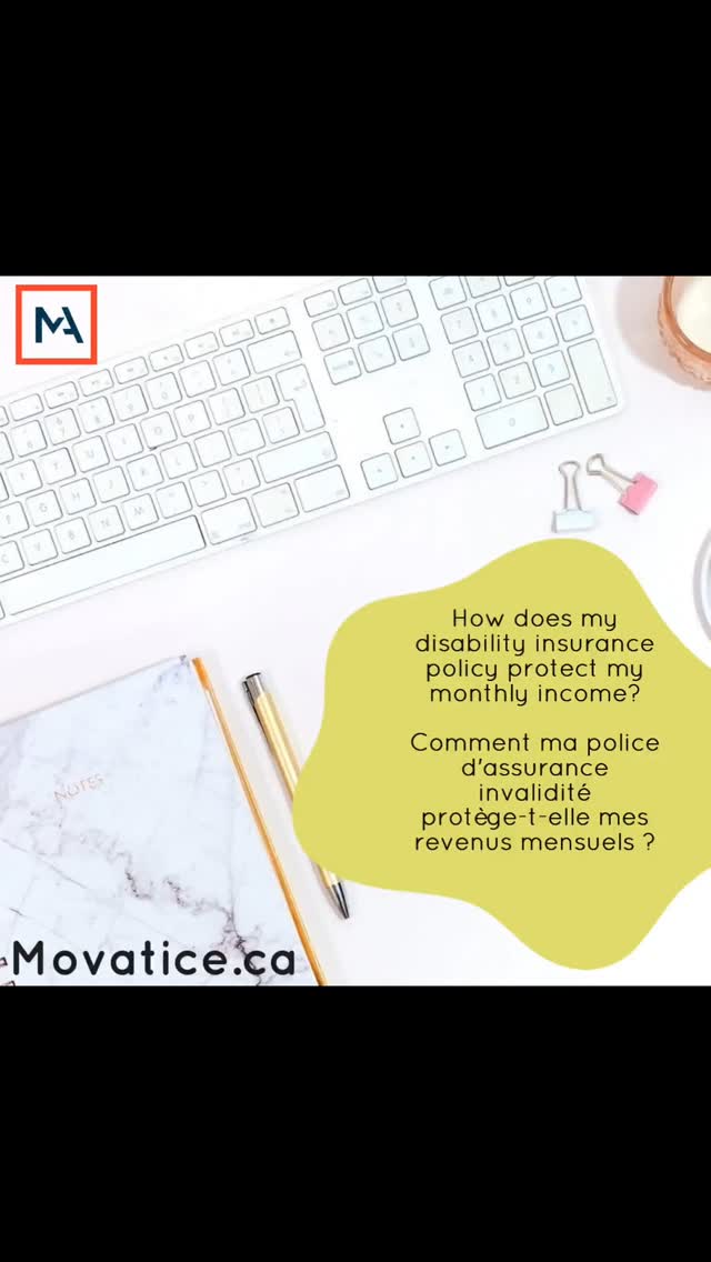 Call us now to review your employee benefits plan together.
A policy through work might offer an option to add extra coverage.
This is considered a “top up” to your coverage.
You might decide to add extra insurance if you find out that the standard monthly amount offered through your employee benefit plan is not enough to cover your monthly expenses.
------------------------------------------------------------------------------------
Une police d'assurance souscrite dans le cadre du travail peut offrir la possibilité d'ajouter une couverture supplémentaire. Il s'agit d'un « complément » à votre couverture. Vous pouvez décider d'ajouter une assurance supplémentaire si vous constatez que le montant mensuel standard proposé par votre régime de prévoyance n'est pas suffisant pour couvrir vos dépenses mensuelles.
Appelez-nous dès maintenant pour examiner ensemble votre régime d'avantages sociaux.