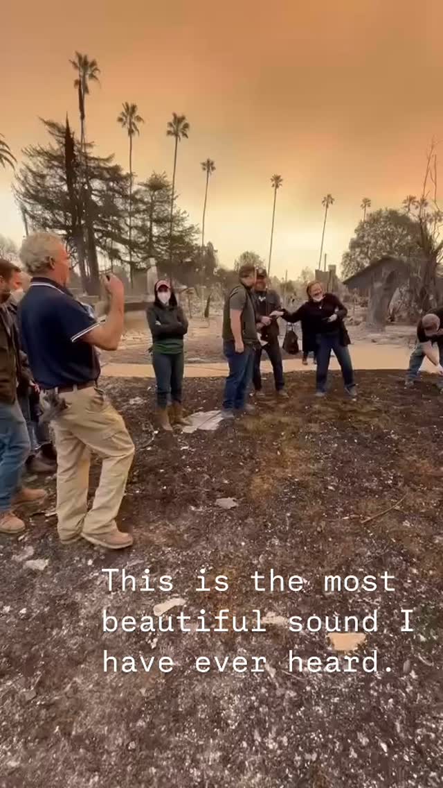 This is perfect example of the capacity of the human spirit .
Let’s do this… more!