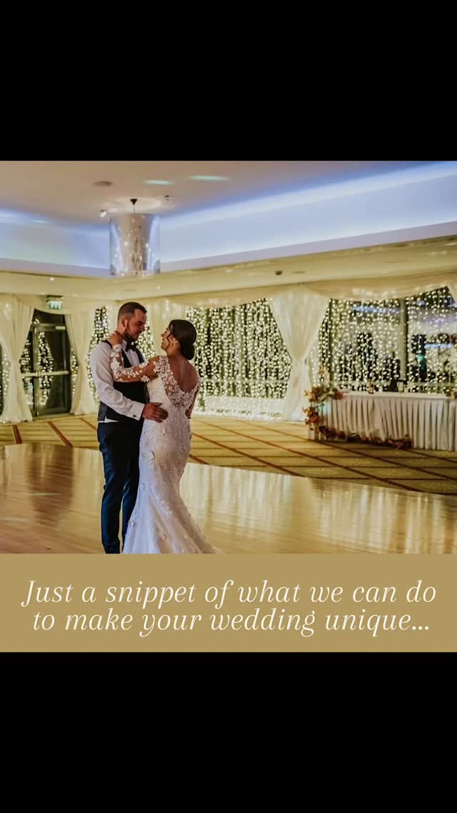 Want to make your wedding memorable?
We have just what you need! Drop me a DM or email me direct at Amy@glitz.ie for a copy of our brochure & some ideas for your venue.
Amy x