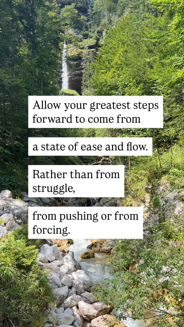 Something I’ve experienced, especially during these past few months is that it is 100% possible to be in a state of ease and flow while walking through challenges and periods of growth.
And truly, some of my greatest steps forward have happened when I *chose* to let go of struggle, pushing and forcing and let my path and experiences flow organically.
While there is so much that we can’t control outside of ourselves, we can always control our energy and state of being - ease and flow are not granted to us if we wish hard enough for them, they are states that we can *choose* to be in at any given time.
—
If you’ve got the desire to cultivate your intuitive gifts and abilities this year, and want to approach this from a state of flow, lightness and ease, I invite you to join me for my upcoming 6-month training, Intuitive Freedom 🕊️
Click my 🔗 in bio to find out more of comment INTUITIVE below ⤵️